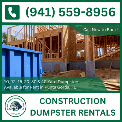 Punta Gorda Construction Dumpster Rental